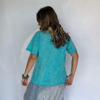 Jaded Gypsy: The Artisan ‘Dirty Hippie’ Tee in Vintage Island Berry