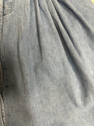 Indigo Charm Light Blue Romper - White Lily Boutique