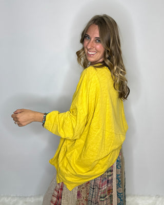 Be Free Top - Vintage Sunshine: One Size by Jaded Gypsy