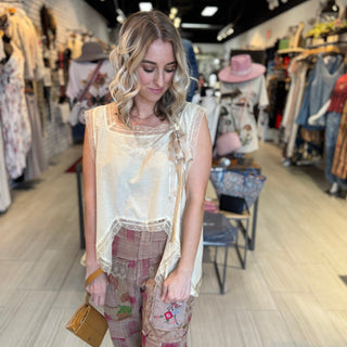 Laced in Love Tank Top