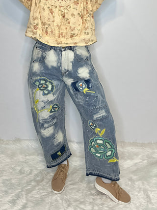 Wildbloom Artisan Barrel Denim | Jaded Gypsy Edition