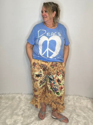 Jaded Gypsy Victorian Dreams Bloomers in Floral with Butterflies