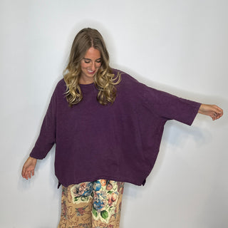 Be Free Top - Vintage Eggplant: Jaded Gypsy