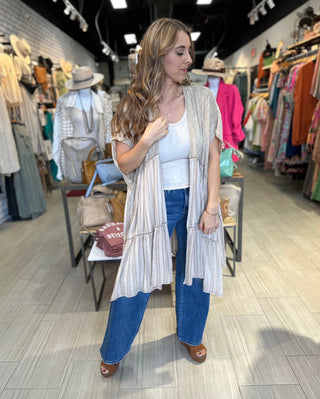 Free Spirit Duster - White Lily Boutique