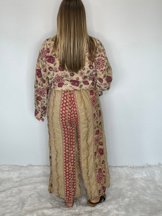 Jaded Gypsy Garden Day Dreamer | Reversible Artisan Cotton Trousers