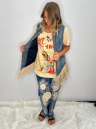 Lovestruck Artisan Denim Jeans: A Jaded Gypsy Original