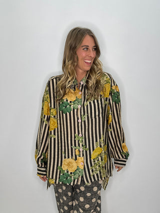 Jaded Gypsy Star Dreamer Top - Yellow Rose