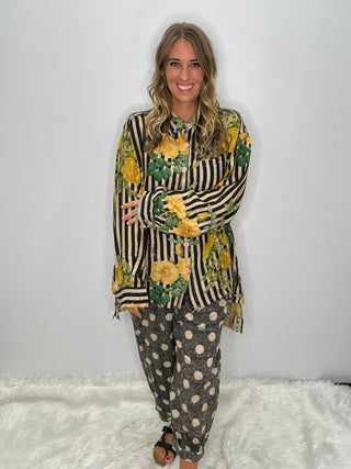 Jaded Gypsy Star Dreamer Top - Yellow Rose