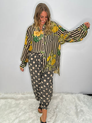 Jaded Gypsy Star Dreamer Top - Yellow Rose