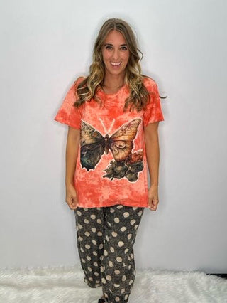 Jaded Gypsy Moon Dance Tee: The Flutter Away Edition