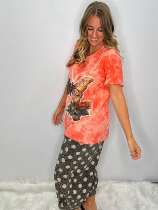 Jaded Gypsy Moon Dance Tee: The Flutter Away Edition
