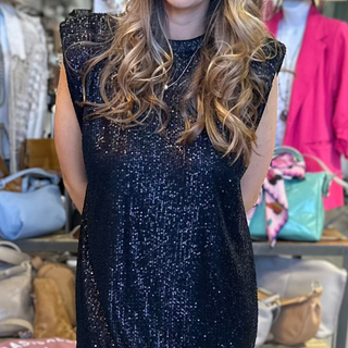 Isn't She Lovely Sequin Dress - White Lily Boutique