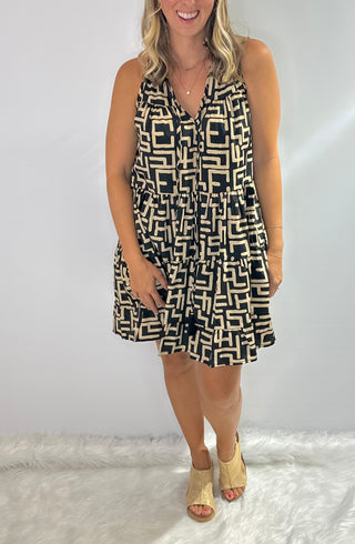 Horizon Halter Dress