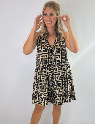 Horizon Halter Dress