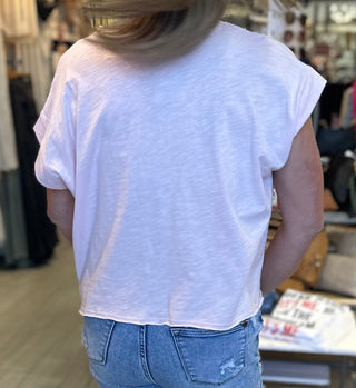 Our Favorite Boxy Slub Boxy Tee - White Lily Boutique