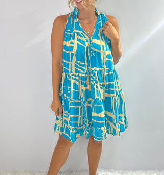 Horizon Halter Dress