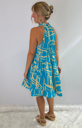 Horizon Halter Dress