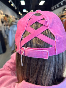 Keep It Gypsy Pink Fabric Hat