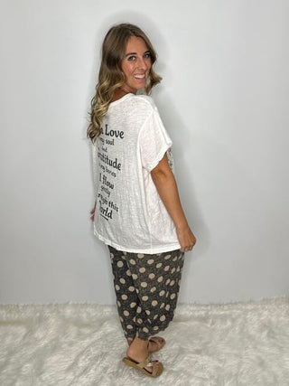 Worn and Weathered Moon Dance Tee - Art of Freedom by House of Jaded Gypsy