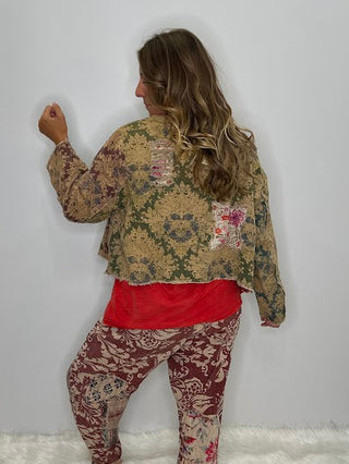 Stardust Rambler Reversible Floral Jacket | Artisan Cotton by Jaded Gypsy