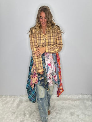 Jaded Gypsy RAYS OF LOVE Artisan Cotton Tunic