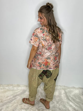 Jaded Gypsy Exclusive 'HOME' Artisanal Cotton Moon Dance Tee