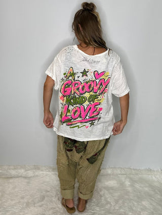 House of Jaded Gypsy | Tigers Love Limited Edition Worn and Weathered Tee