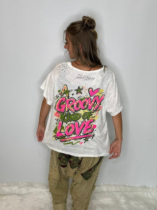 House of Jaded Gypsy | Tigers Love Limited Edition Worn and Weathered Tee