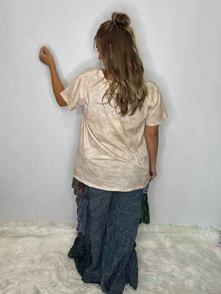 Jaded Gypsy Moon Dance Artisanal Tee - FLOAT AWAY
