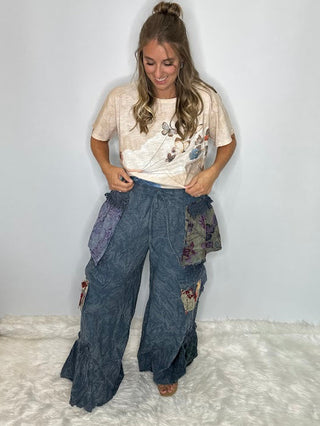 Whisperfall Pants - Chambray - by Jaded Gypsy