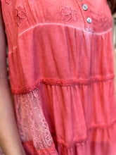 Coral Lace Tank