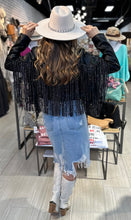 Star Studded Fringe Jacket