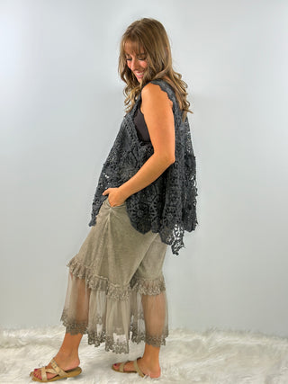 Jaded Gypsy Garden Party Bloomers: Artisan Cotton in Veridian Teal