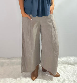 Coastal Drift Linen Pants