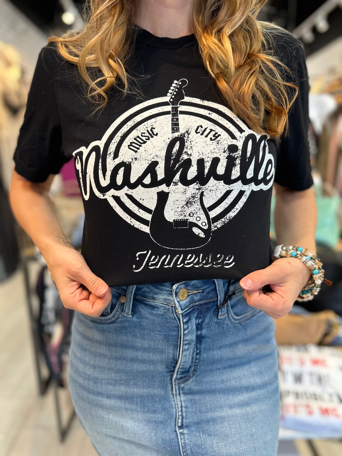 Nashville Tennessee Music City Graphic Tee