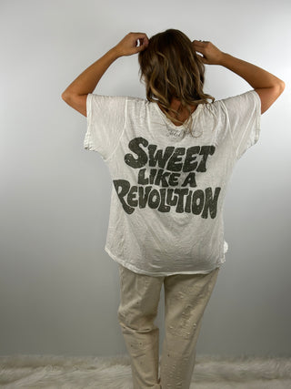 Jaded Gypsy Worn and Weathered Tee - Eat Cake