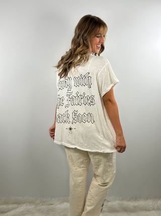 Jaded Gypsy Worn and Weathered Tee - Mischief