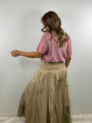 Jaded Gypsy Moonbeam Nomad Pants - Beige