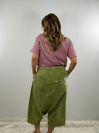 Jaded Gypsy Earthsong Harem Pants in OLIVE GREEN