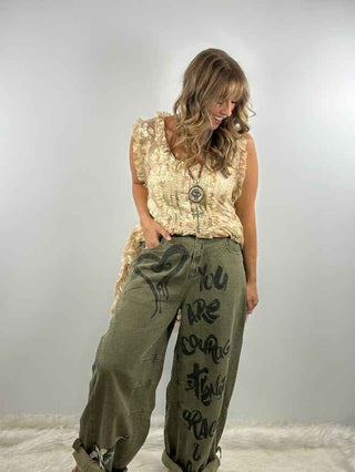 Brave Enough Denim Pants by A Rare Bird