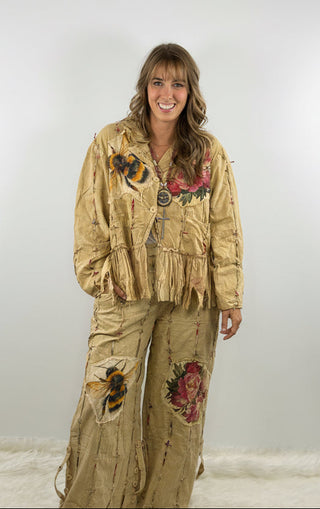 Bumble Bee Rose Jacket by A Rare Bird