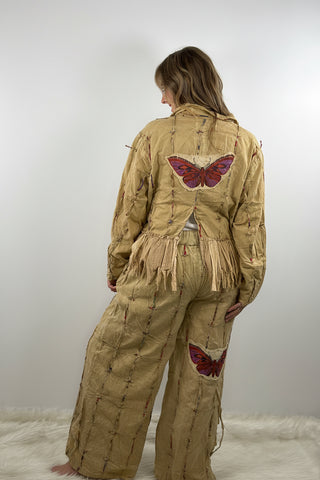 Bumble Bee Rose Jacket by A Rare Bird
