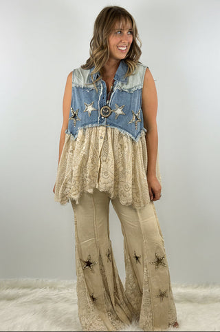 Tin Star and Wishes Vest by A Rare Bird