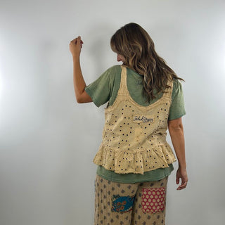 Jaded Gypsy Luminous Tank - Tea Stain