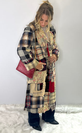 Jaded Gypsy Cozy Afternoons stroll duster with soft drape and relaxed open-front boho silhouette