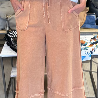 Just Relax Wide Leg Pant - White Lily Boutique