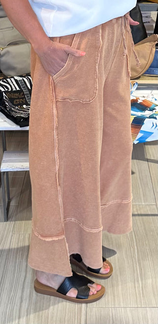 Just Relax Wide Leg Pant - White Lily Boutique