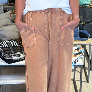 Just Relax Wide Leg Pant - White Lily Boutique