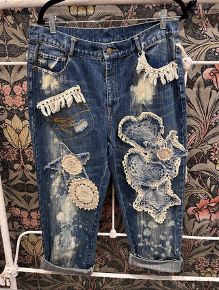 Lovestruck Artisan Denim Jeans: A Jaded Gypsy Original