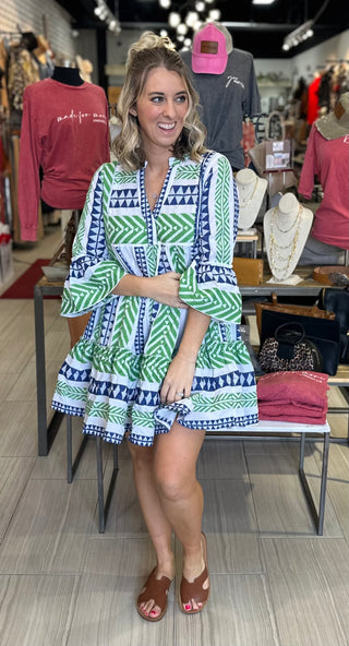 Whispered Stitches Dress
